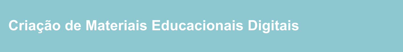 botão para materiais sobre criação de materiais educacionais digitais